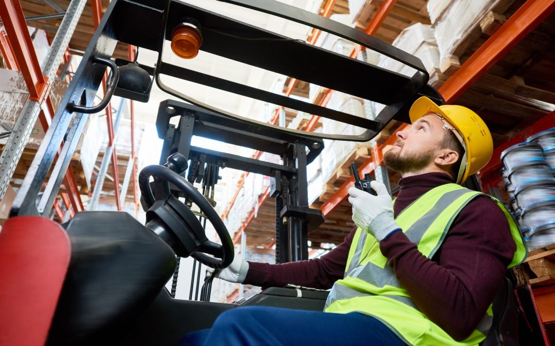 Warehouse Mover in Forklift