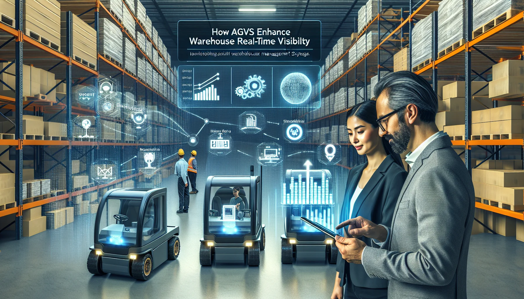 How AGVs Enhance Warehouse Real-Time Visibility blog post featured image