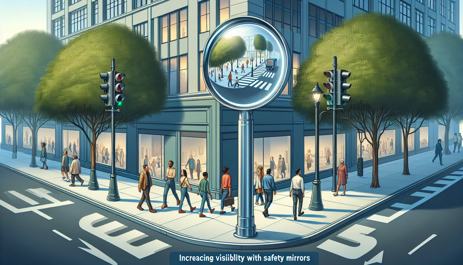 How to Use Safety Mirrors to Improve Walkway Visibility blog post featured image