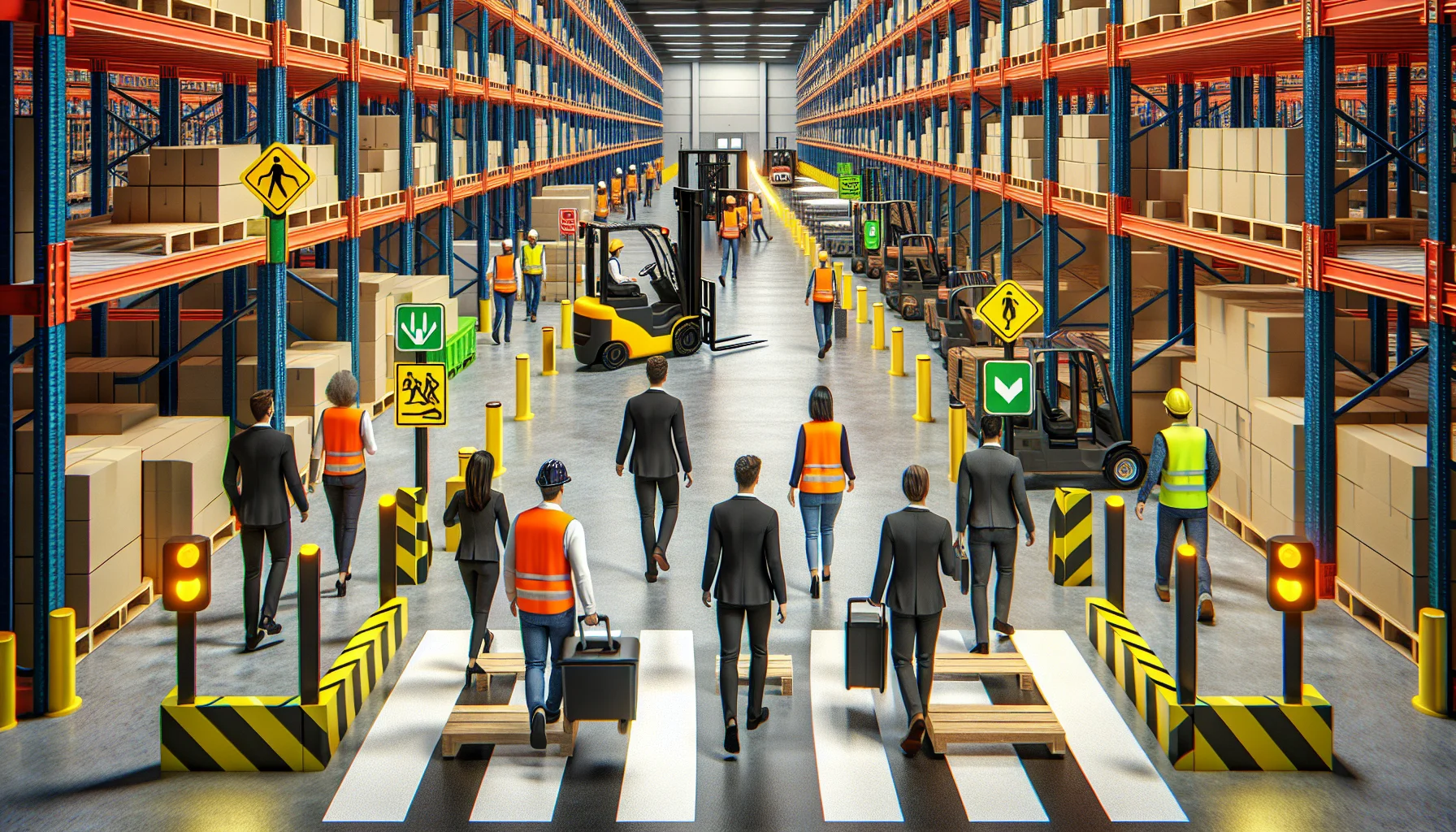 Using Barriers and Guardrails to Protect Warehouse Pedestrians blog post featured image