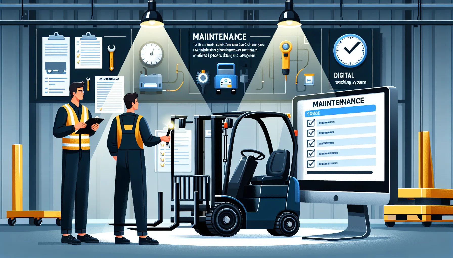 How to Choose the Best Forklift Maintenance Programs blog post featured image