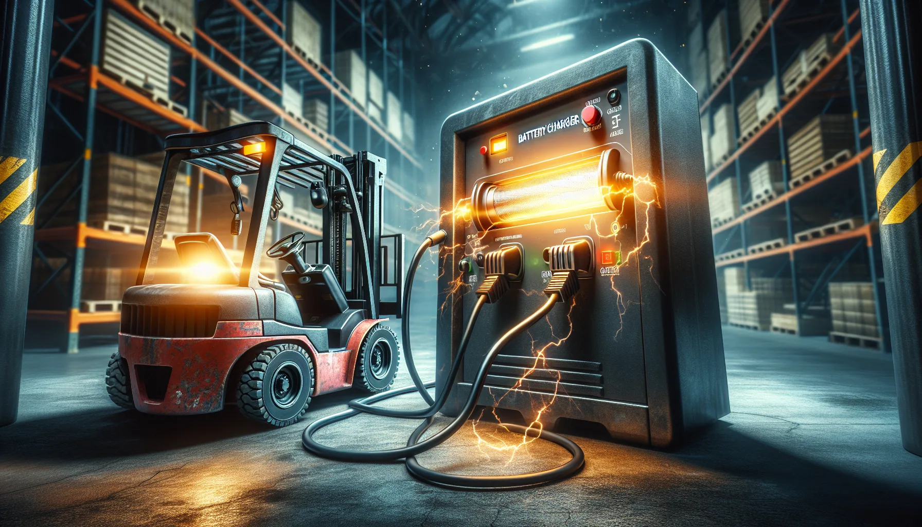 The Impact of Overcharging on Forklift Batteries blog post featured image