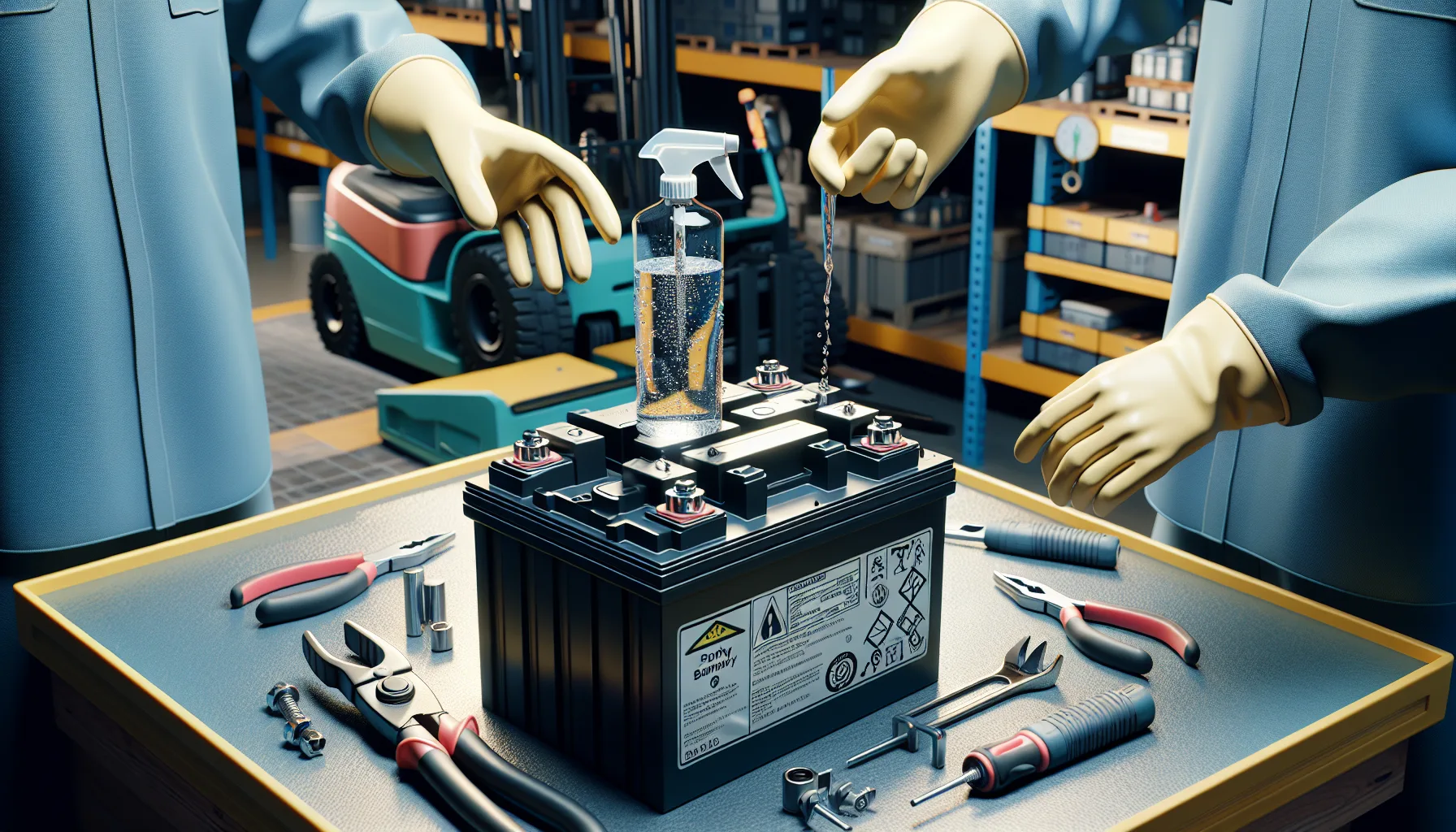 img-0zyWPj8F09Z1Hg3C7mIDW2s9 How to Properly Water Forklift Batteries blog post featured image