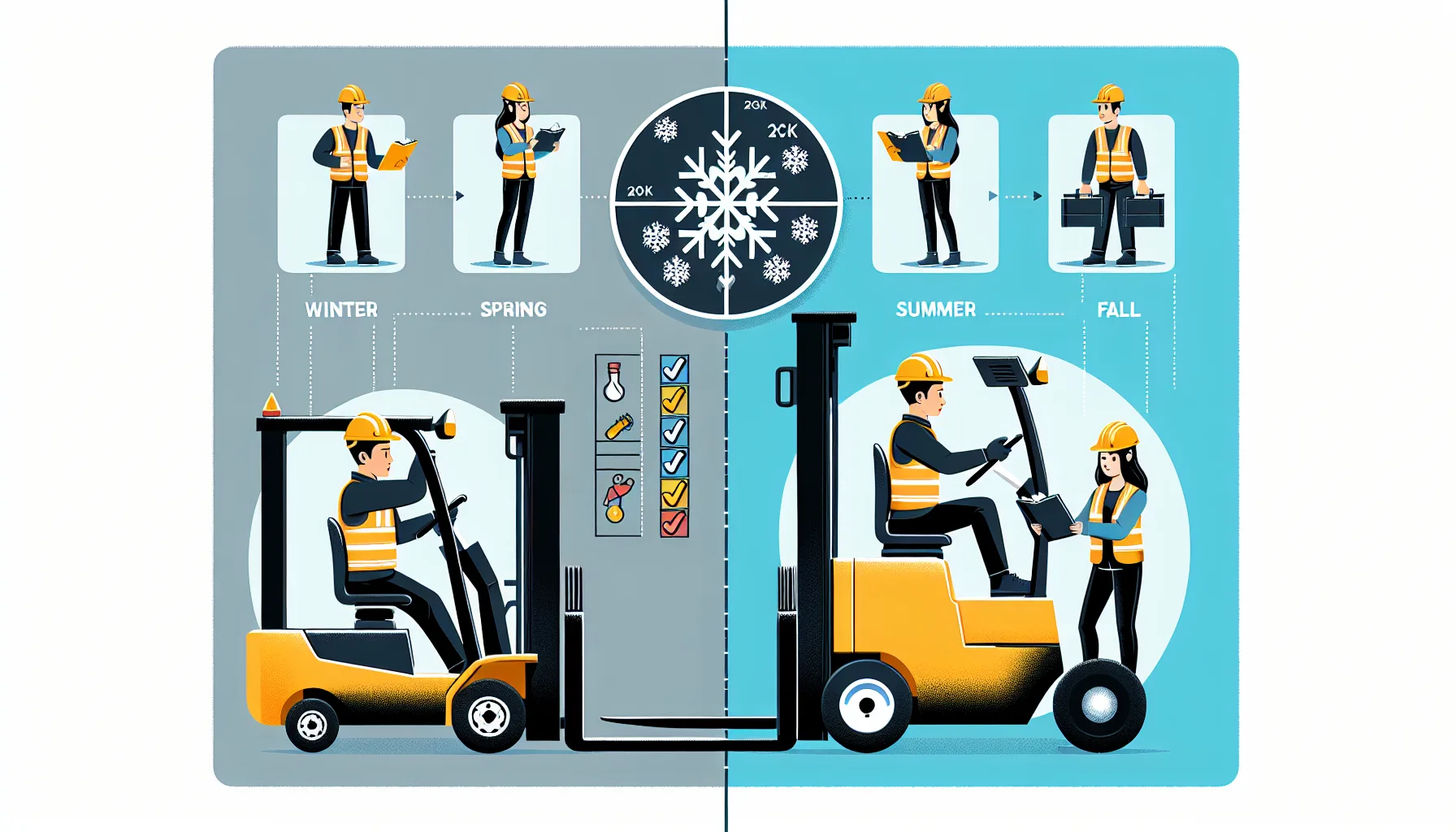 How to Implement Forklift Safety Programs for Seasonal Workers blog post featured image
