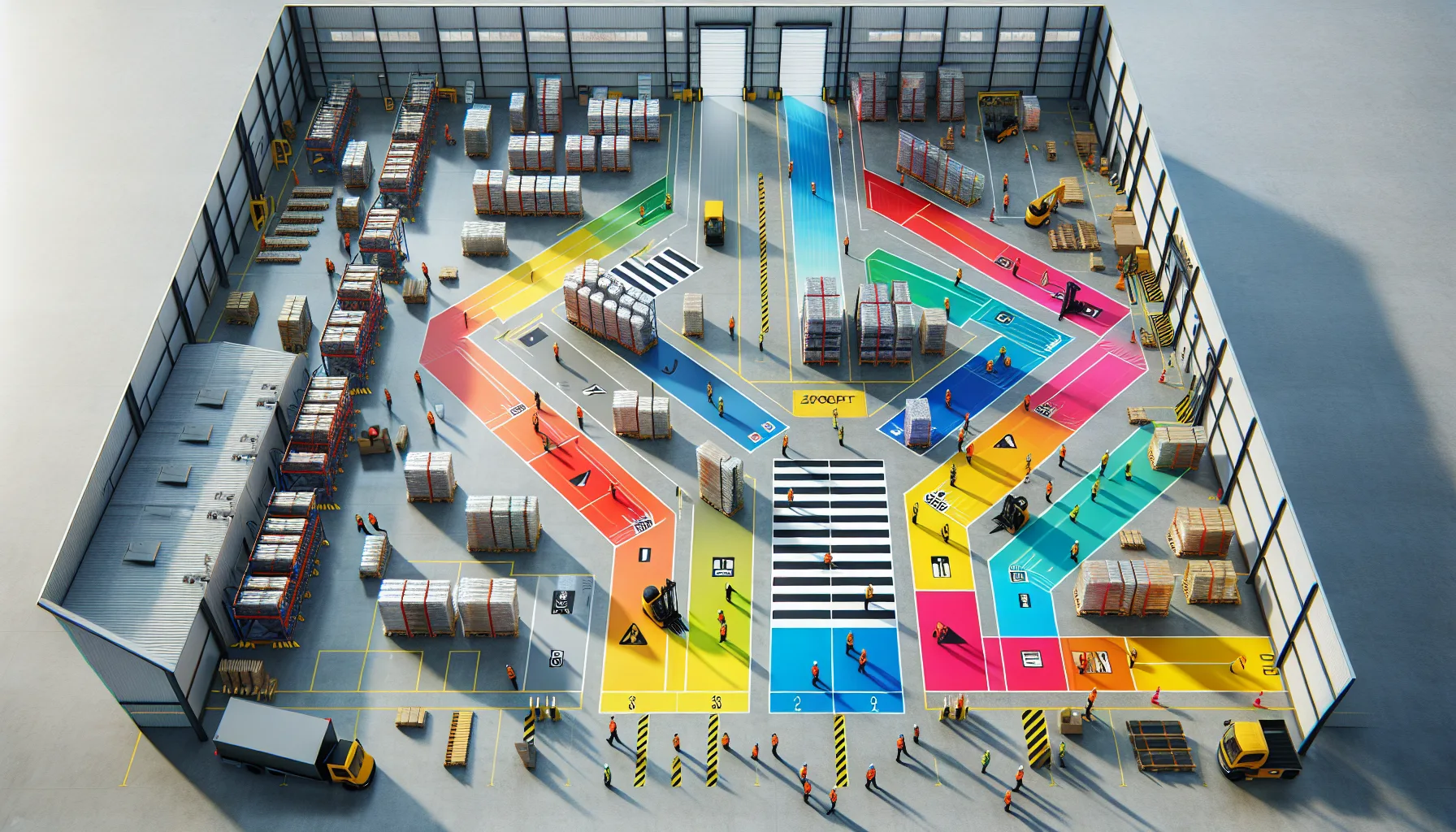 The Impact of Floor Markings on Warehouse Pedestrian Safety blog post featured image