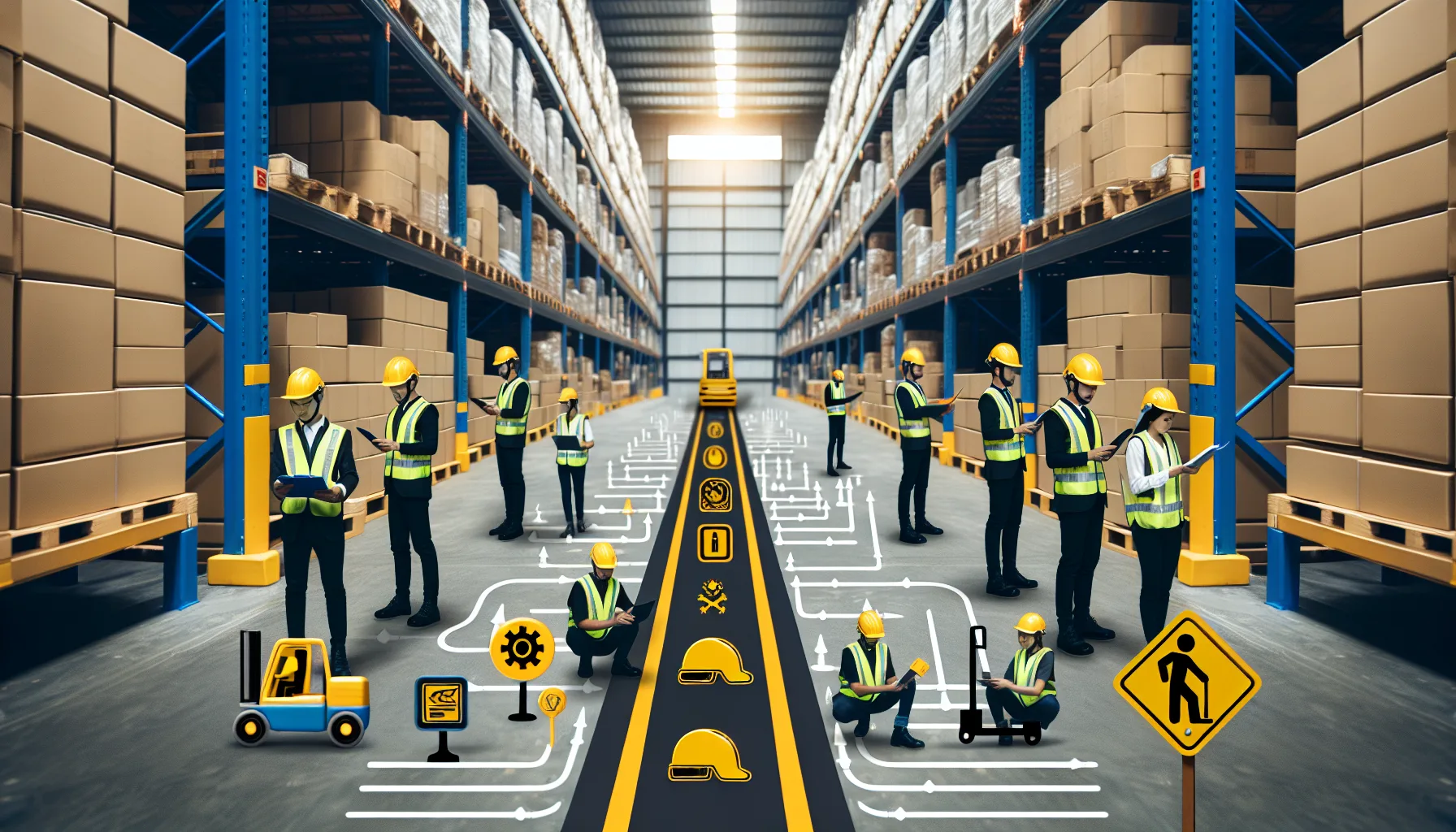 How to Create Safe Walkways in Your Warehouse blog post featured image