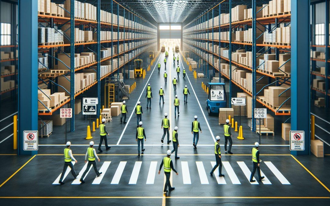 Creating Safe Walkways for Warehouse Pedestrians
