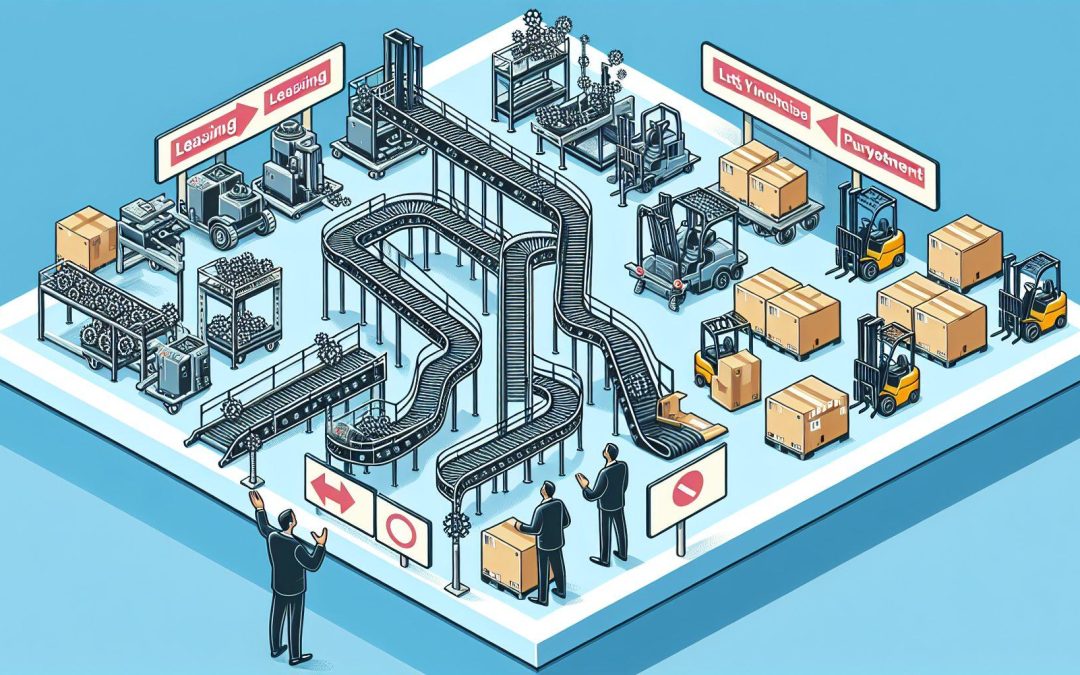 The Benefits of Leasing vs. Buying Material Handling Equipment