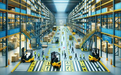 Designing Safe Pedestrian Routes in Your Warehouse